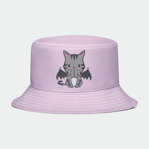 The Cutest Cthulhu Kitten Sits Bucket Hat