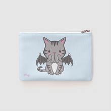 Load image into Gallery viewer, The Cutest Cthulhu Kitten Sits Zipper Pouch