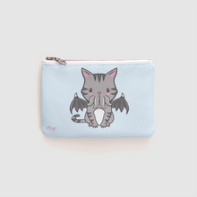 Load image into Gallery viewer, The Cutest Cthulhu Kitten Sits Zipper Pouch